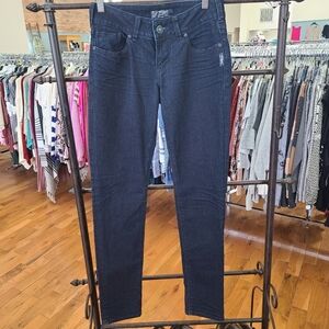 Silver Mid Pencil Skinny Suki Denim Jeans Size W25 L31